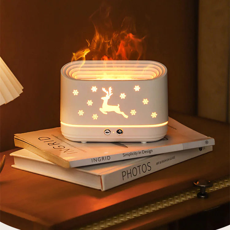 Elk Flame Aroma Diffuser with Night Light