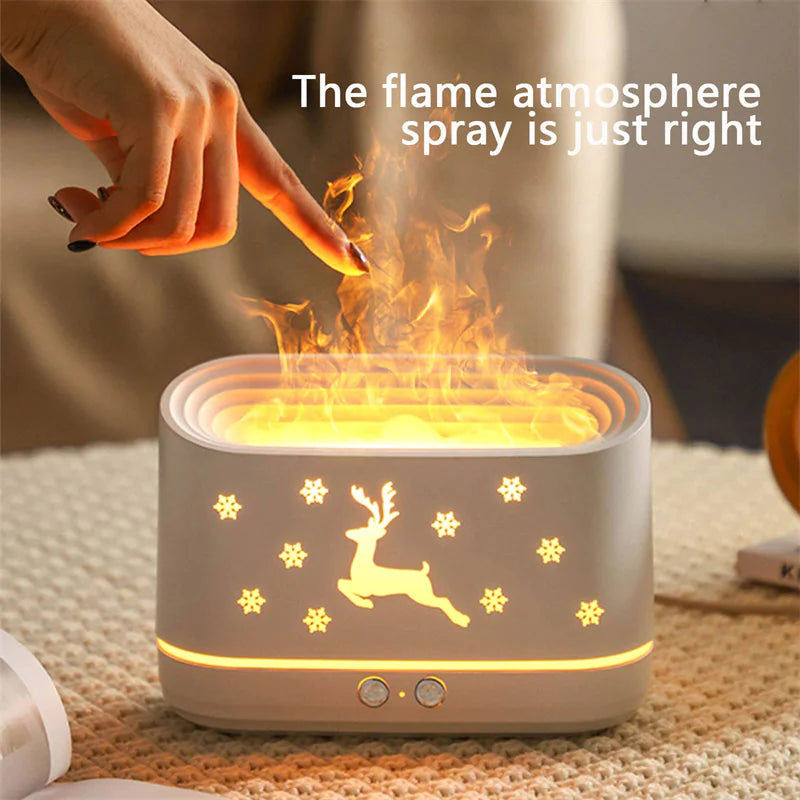 Elk Flame Aroma Diffuser with Night Light