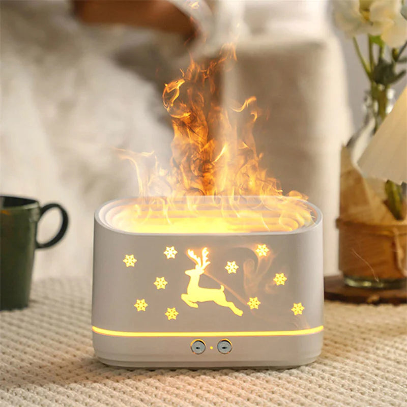 Elk Flame Aroma Diffuser with Night Light
